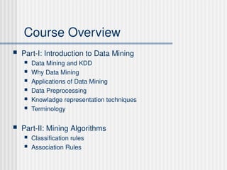 Data_Preprocessing and data mining techniques | PPT