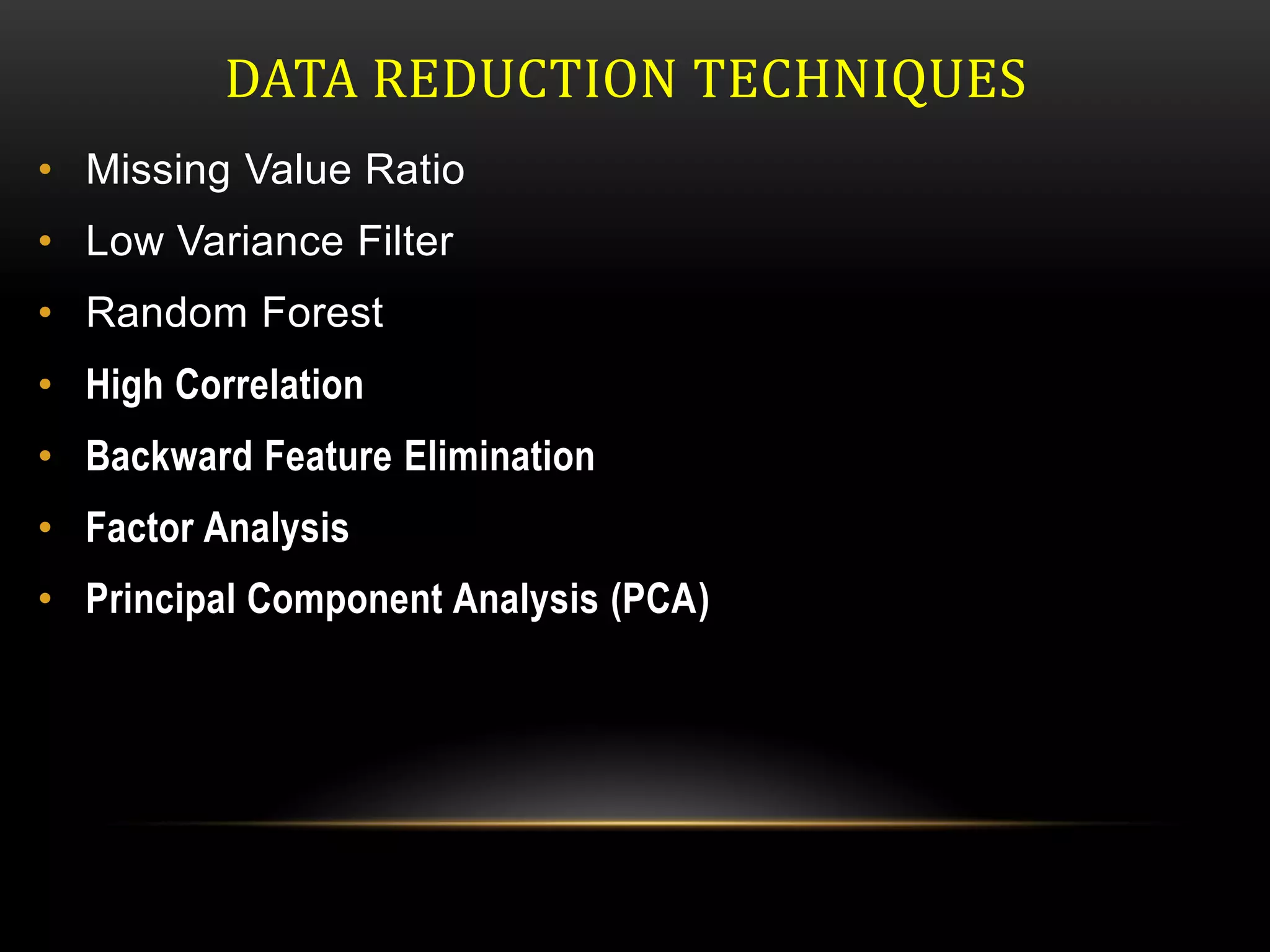 Data preprocessing in Machine Learning
