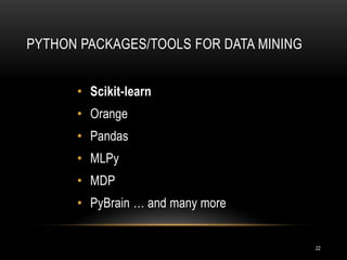 Data preprocessing in Machine Learning