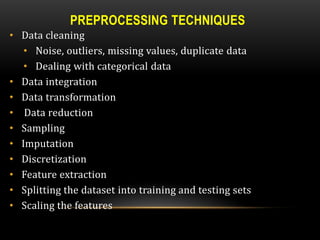 Data preprocessing in Machine Learning | PPT