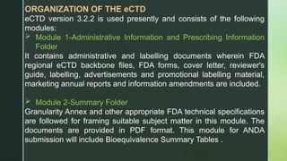Module 1 Fda Data Presentation Foid and drug administration pptx | PPTX