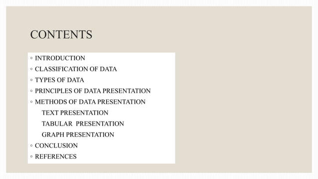 DATA PRESENTATION METHODS - 1.pptx | Databases | Computer Software and ...