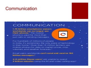 Communication
 