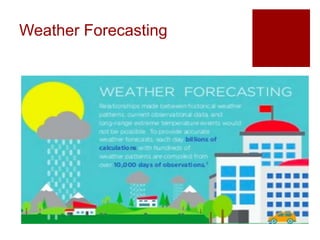 Weather Forecasting
 