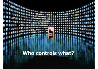 Who controls what?
 