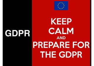 GDPR
 