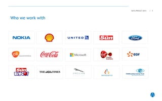 Who we work with
DATA PRIVACY 2015 / 3
 