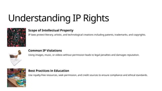 Data Privacy understanding data privacy, copyright, and intellectual ...
