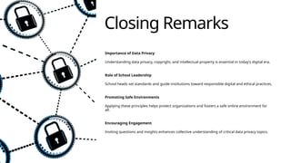 Data Privacy understanding data privacy, copyright, and intellectual ...