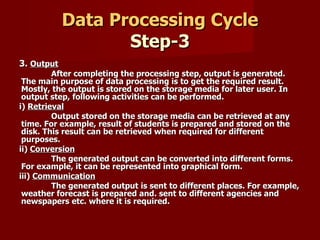 Data Processing | PPT