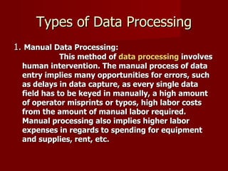 Data Processing | PPT