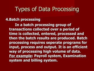Data Processing | PPT
