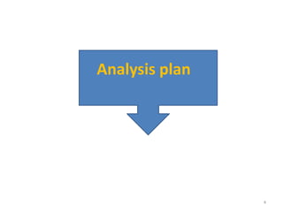 Analysis plan




                4
 