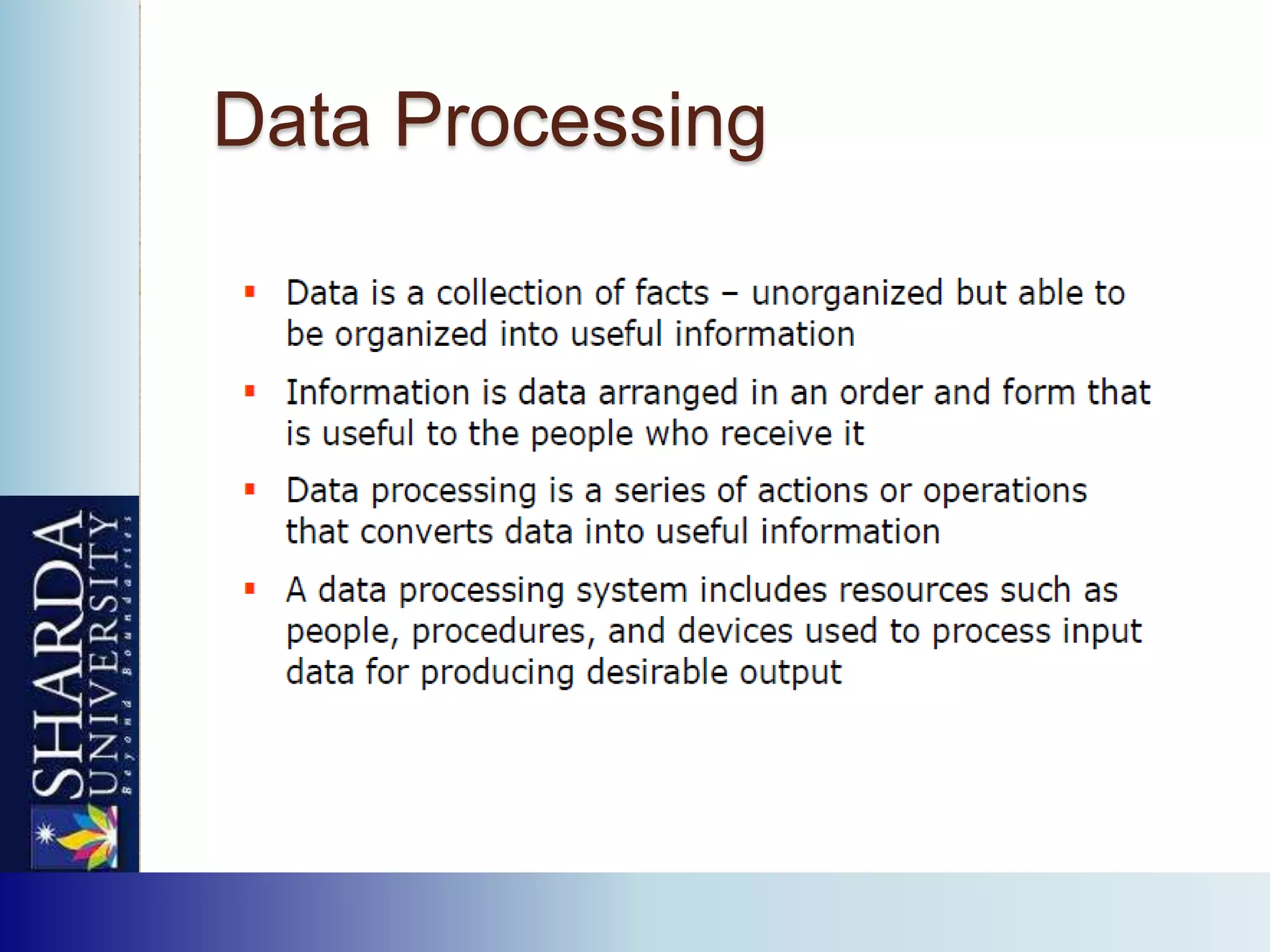 Data processing by Neeraj Bhandari ( Surkhet.Nepal ) | PPTX | Databases ...