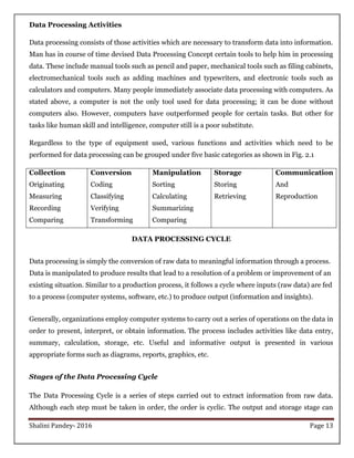 Data processing | PDF