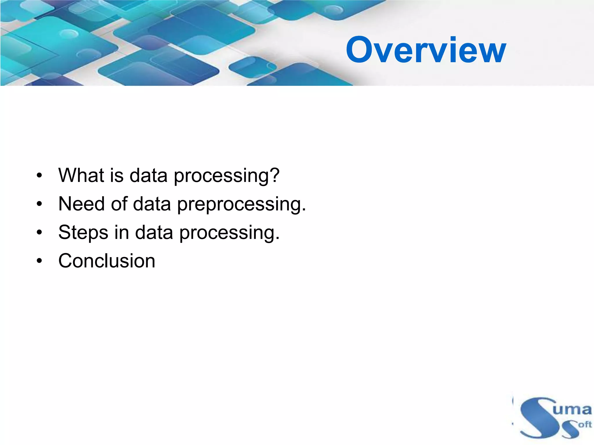 Data processing | PPT