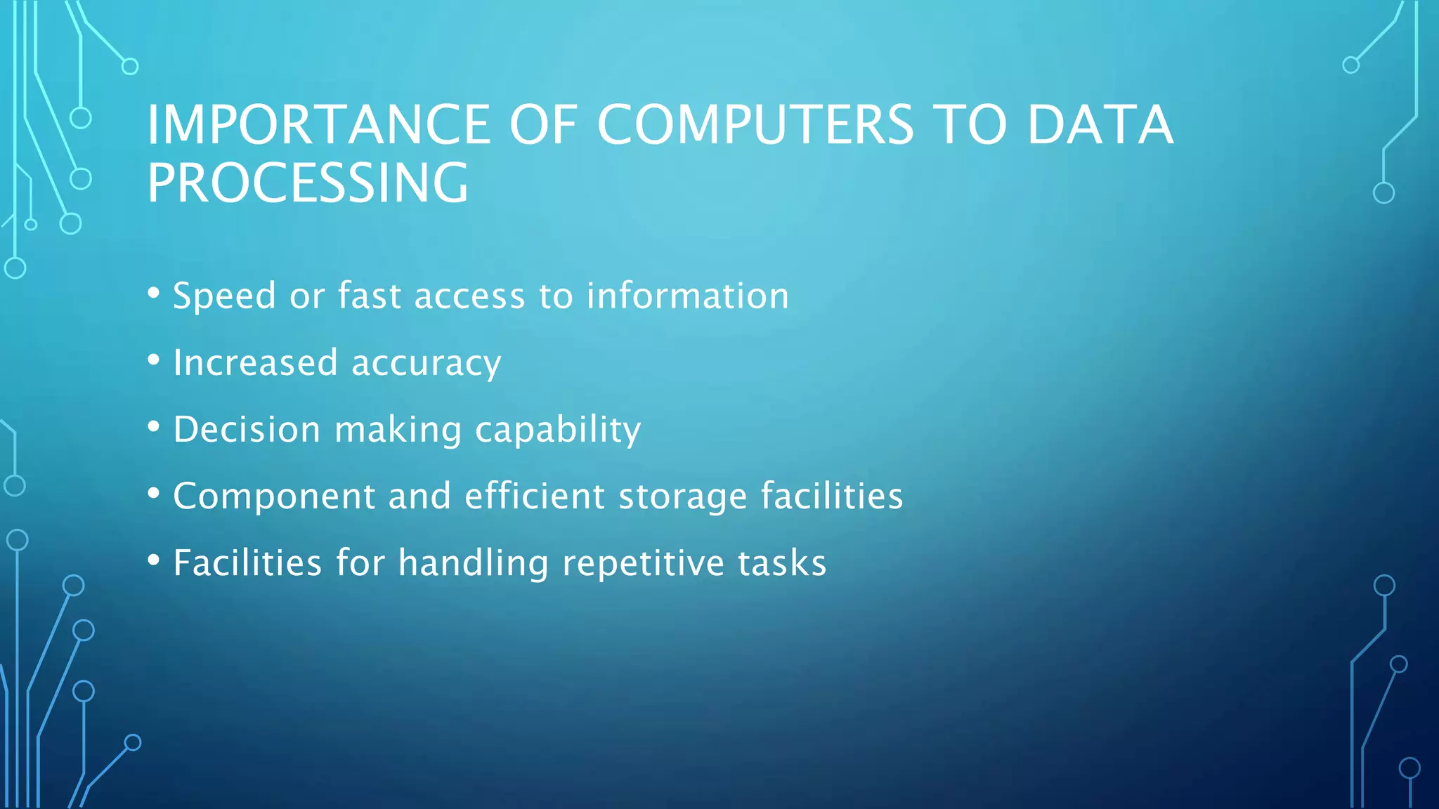 Data processing . powerpoint slides | PPTX