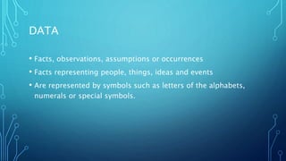 Data processing . powerpoint slides | PPTX