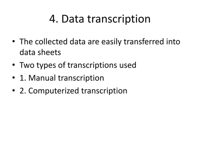 Data processing and analysis | PPTX | Technology & Computing