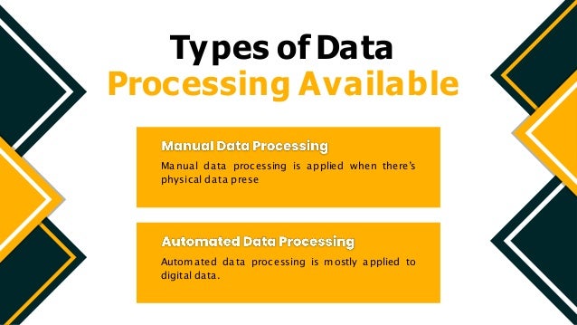 Data Processing - The Heart Of Business Strategy | PPTX | Databases ...