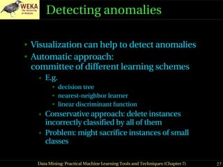 Data Mining Practical Machine Learning Tools and Techniques | PDF