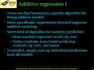 Data Mining Practical Machine Learning Tools and Techniques | PDF
