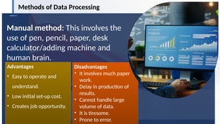 Comprehensive Overview of Data Processing Techniques and Methods | PPTX