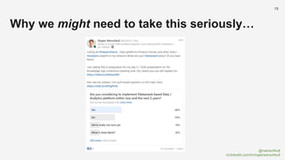 @rwerschkull
nl.linkedin.com/in/rogierwerschkull
15
Why we might need to take this seriously…
 