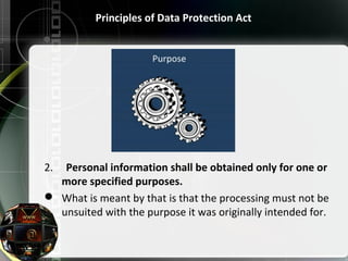 Data protection act | PPT