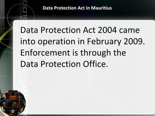 Data protection act 