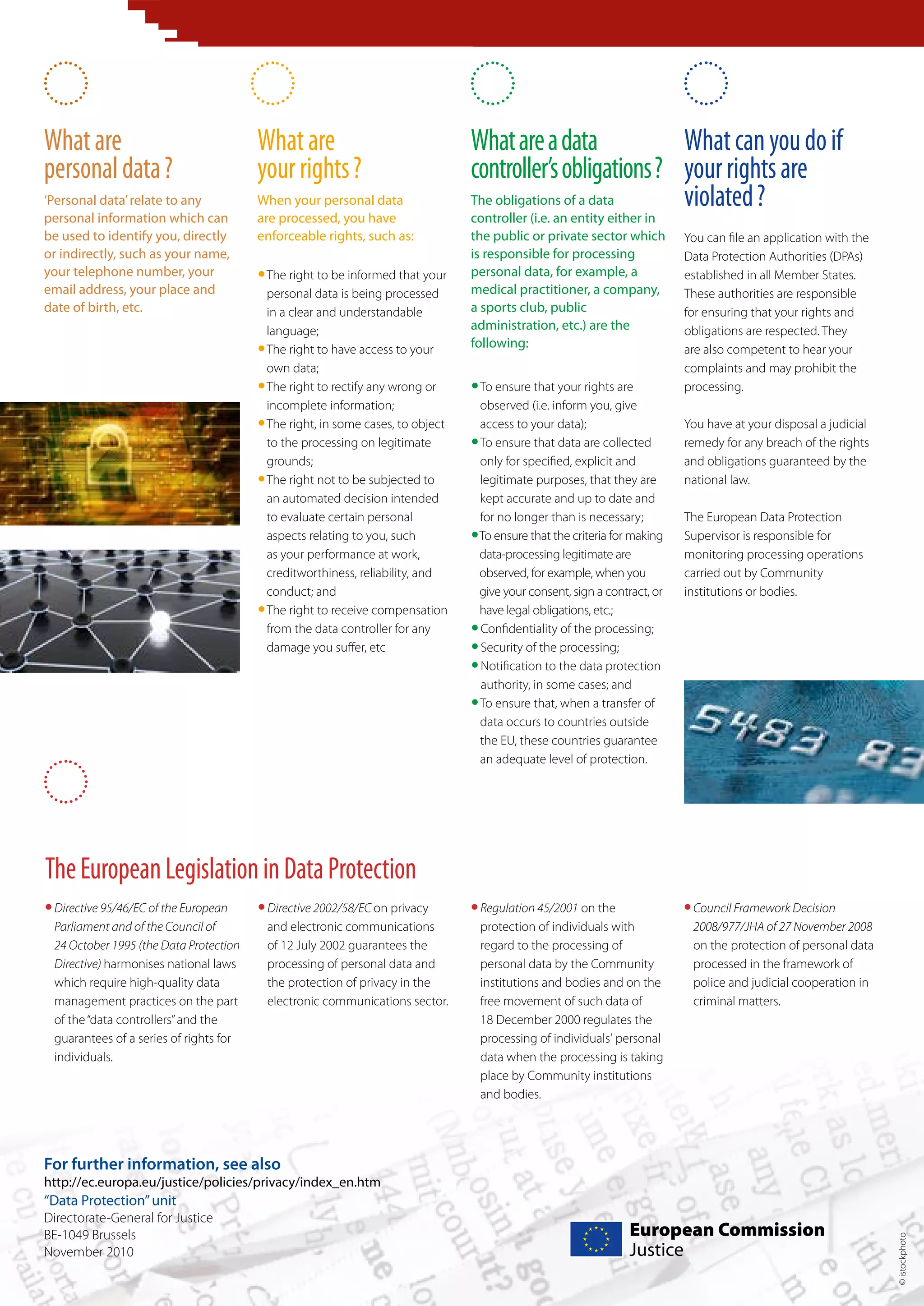 Data Protection Factsheet | PDF