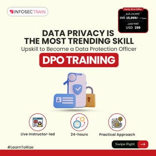 Data Protection Officer Training.pdf InfosecTrain