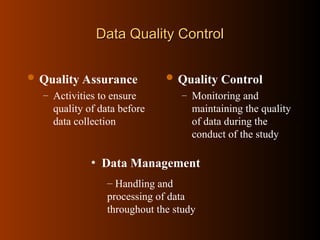 Data Quality Control For Food And Milk .ppt