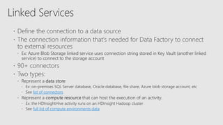list of connectors
full list of compute environments data
 