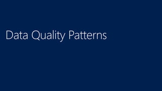 Data Quality Patterns in the Cloud with Azure Data Factory | PPTX