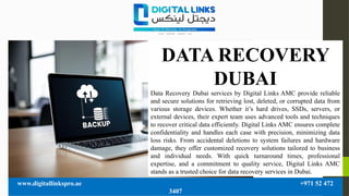 Best Data Backup Services Dubai | Secure Server Backup | PPTX