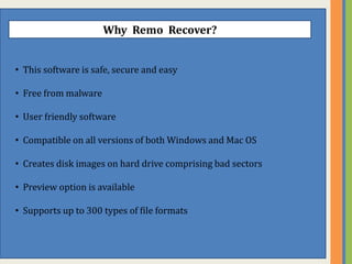 remo recover free