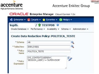 Oracle Data Redaction | PPTX