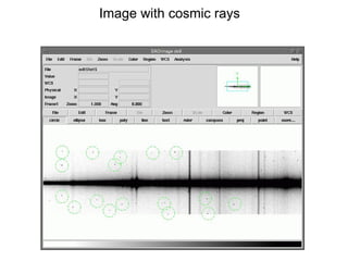 Image with cosmic rays
 