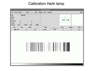 Calibration HeAr lamp
 