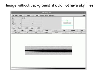 Image without background should not have sky lines
 