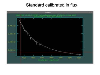Standard calibrated in flux
 