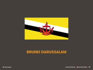 wearesocial.sg • @wearesocialsg • 55We Are Social
BRUNEI DARUSSALAM
 