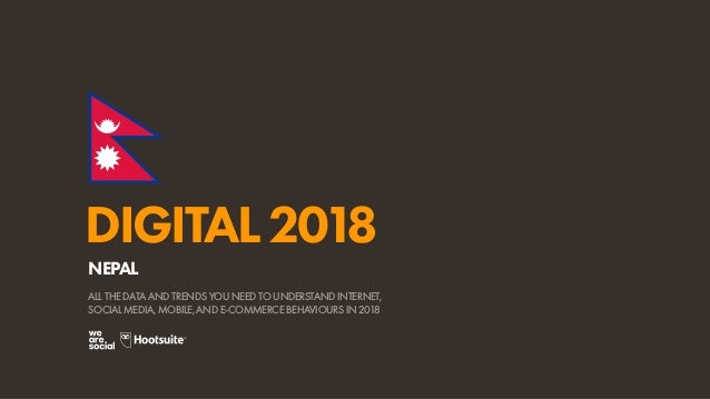 Digital 2018 Nepal January 2018 - 