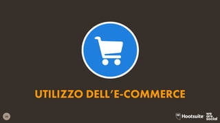 50
UTILIZZO DELL’E-COMMERCE
 