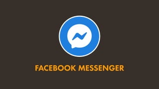 FACEBOOK MESSENGER
 