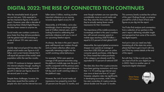 Simon Kemp
CEO, Kepios
This summary barely scratches the surface
of this year’s findings though, so prepare
yourself for a...