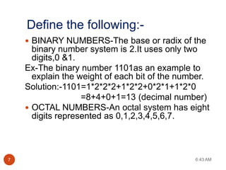 Data representation | PPTX