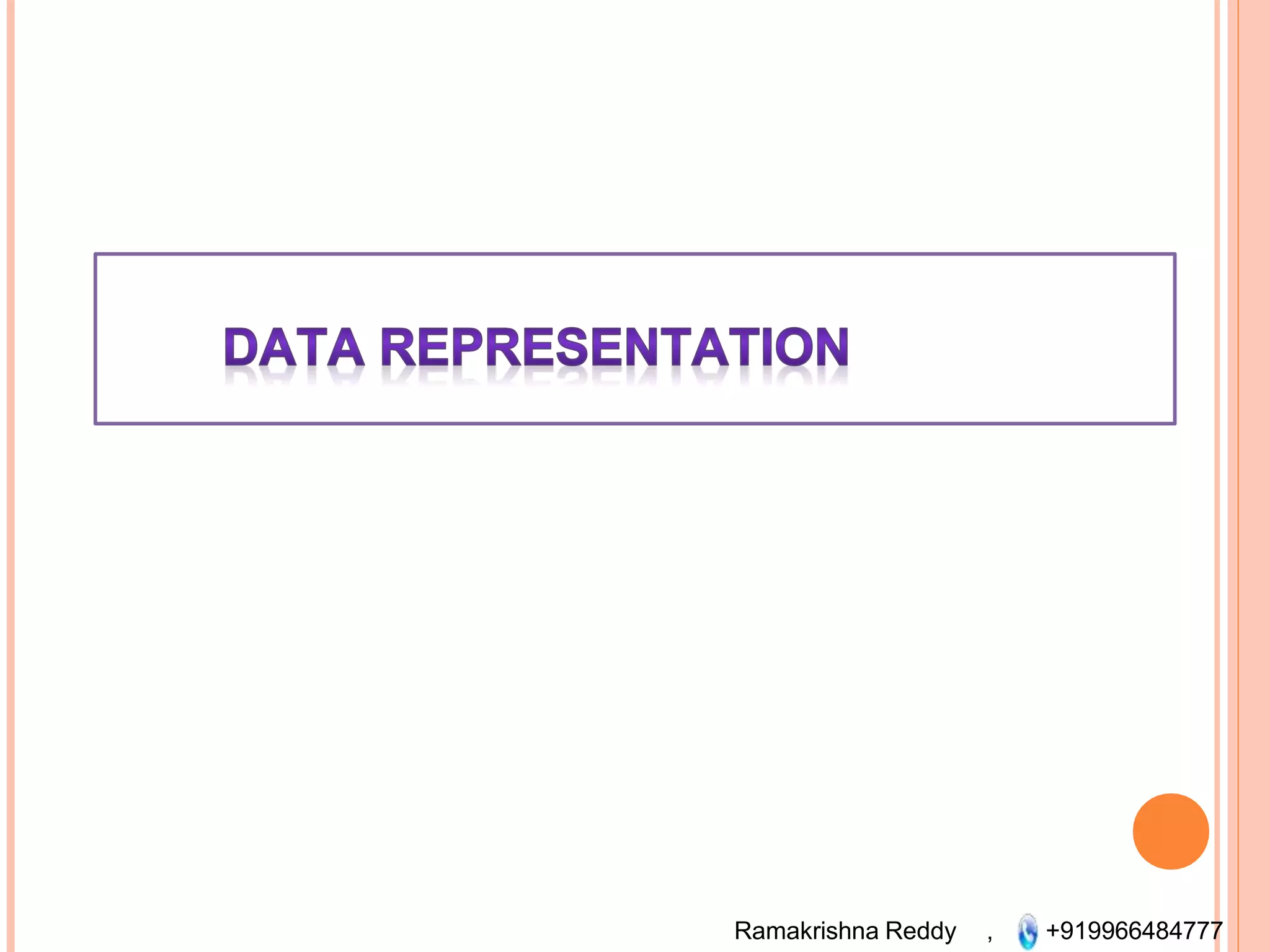 Data representation | PPT