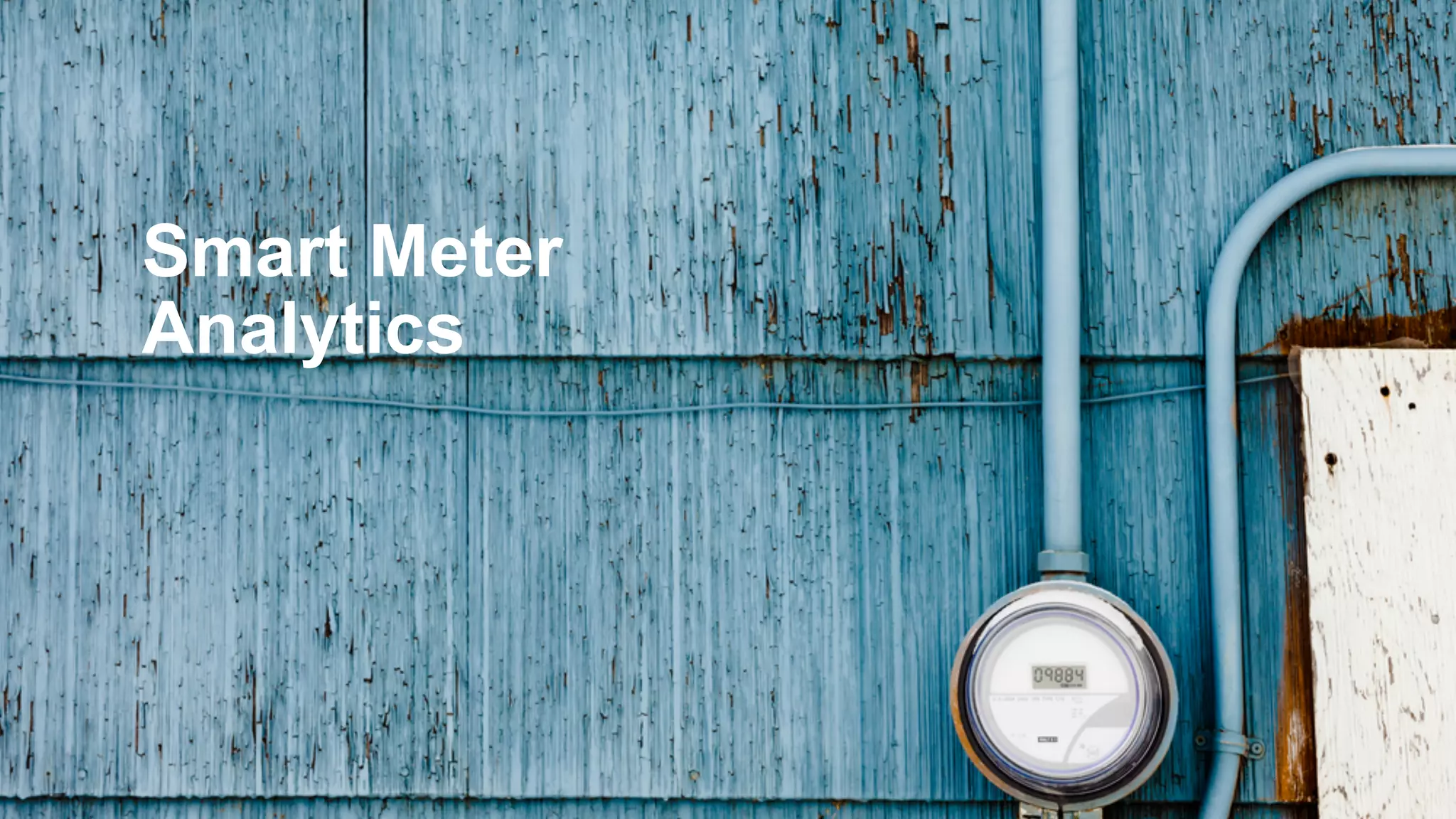 46© Copyright 2015 Pivotal. All rights reserved. 46© Copyright 2013 Pivotal. All rights reserved.
Smart Meter
Analytics
 